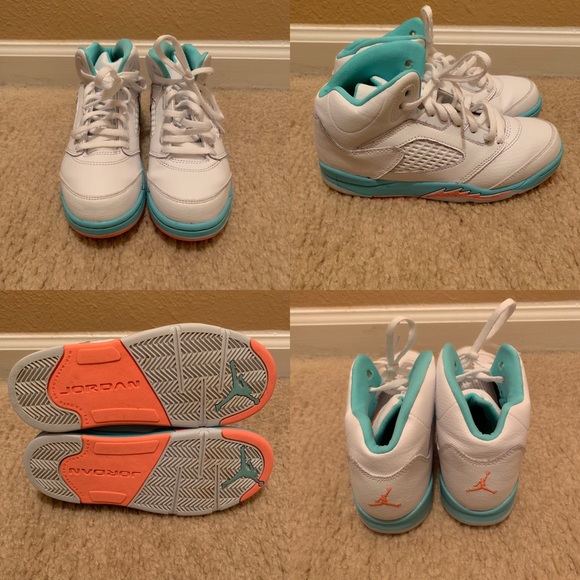 kids retro 5 aqua